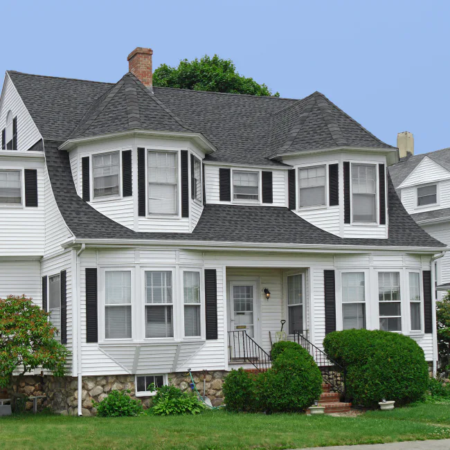 a residential property after exterior painting and roofing installation aberdeen wa